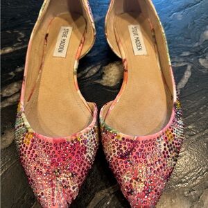 Steve Madden Elsa Crystal Flats